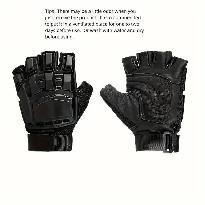 Gants thermiques sans doigts – Chauds, résistants à l'eau et améliorant la poignée pour moto, cyclis