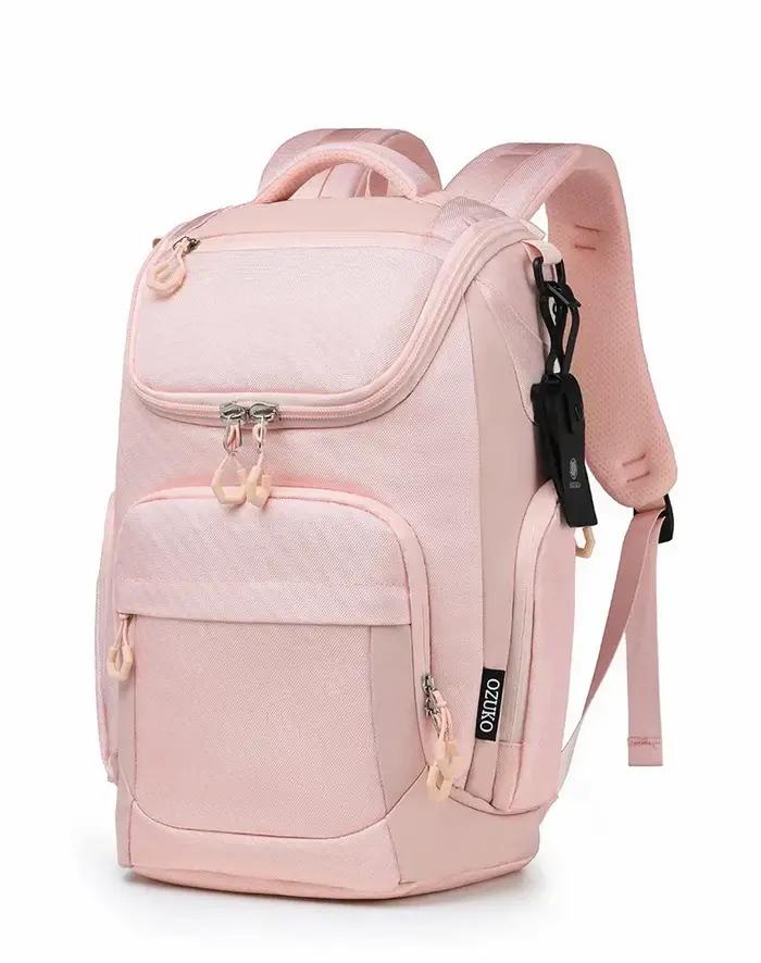 OZUKO 46x17x30 cabine Mochila grande capacité sacs à dos étanches 15.6 sac à dos pour ordinateur por