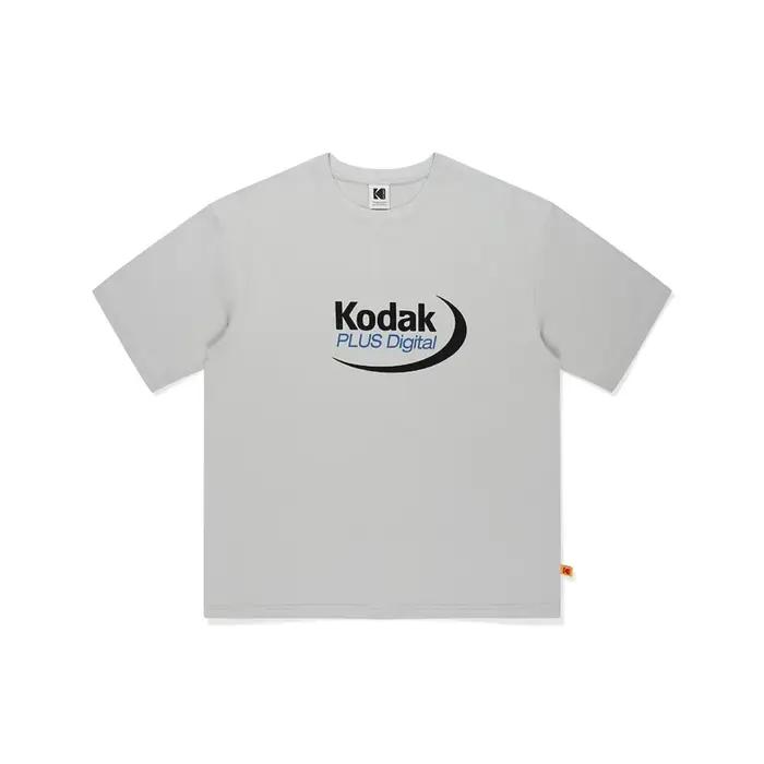 T-shirt numérique Kodak PLUS pour hommes, imprimé rétro de photographie de films, manches courtes, e