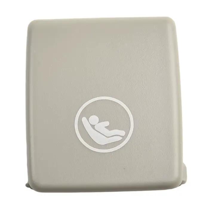 Capuchon Isofix de haute qualité pour Volvo XC40 XC60 couverture beige protection esthétique système de sécurité enfants