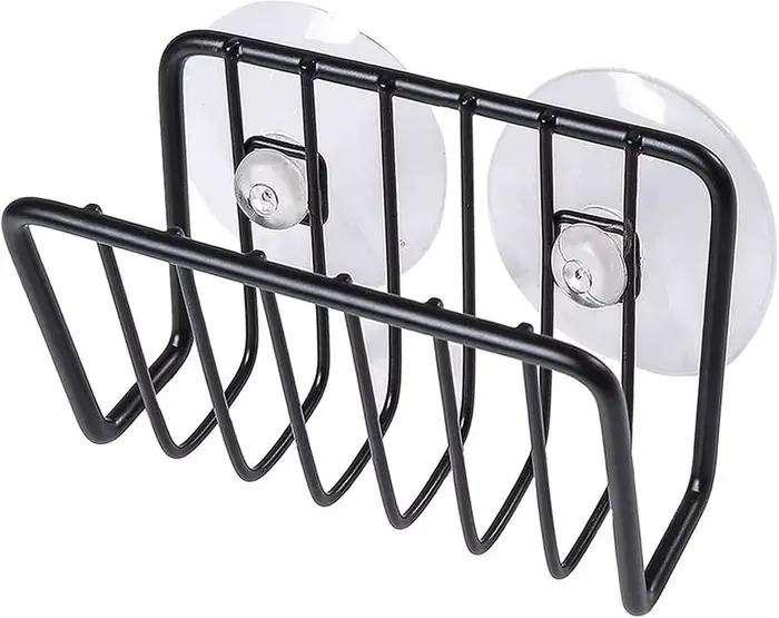 Porte-éponge mural en acier inoxydable pour évier de cuisine élégant à offrir pour femme et homme occasions spéciales hygiène et rangement efficace