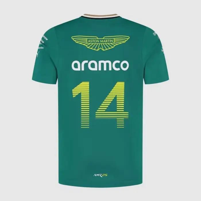 Aston Martin 2026 Fernando Alonso Lance Stroll Driver été décontracté mode T-Shirt respirant T-Shirt