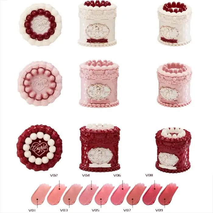 Flower Knows – Kit de maquillage de Collection Cupidon aux fraises, Palette professionnelle complète