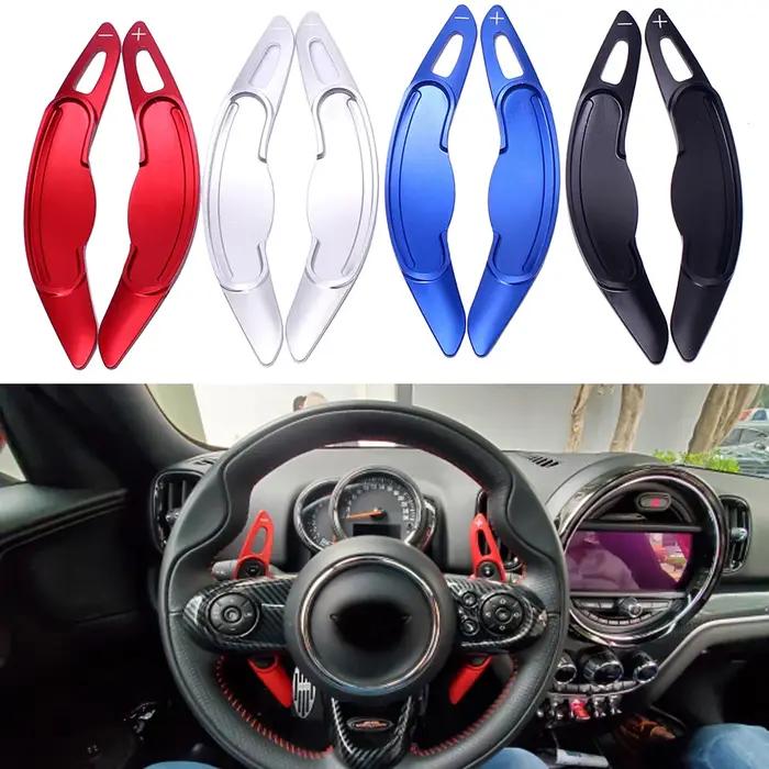 Couvercle d'extension de palette de changement de volant en aluminium, accessoires pour MINI Cooper