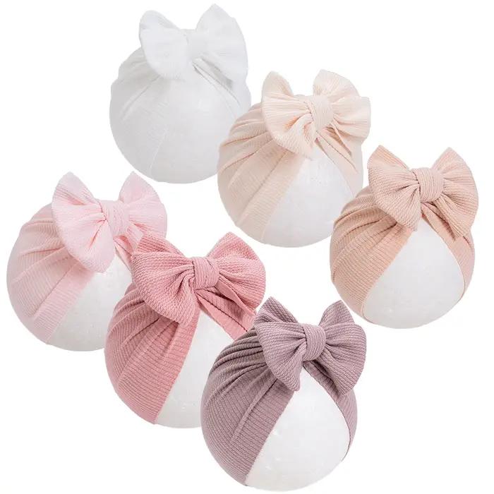 Turban de Lit en Forme de Nministériels d Papillon pour Nouveau-Né Garçon et Fille, Bonnet de Sauna