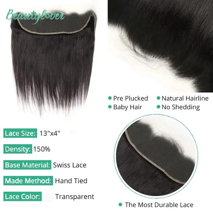 Perruque Lace Closure Brésilienne Naturelle