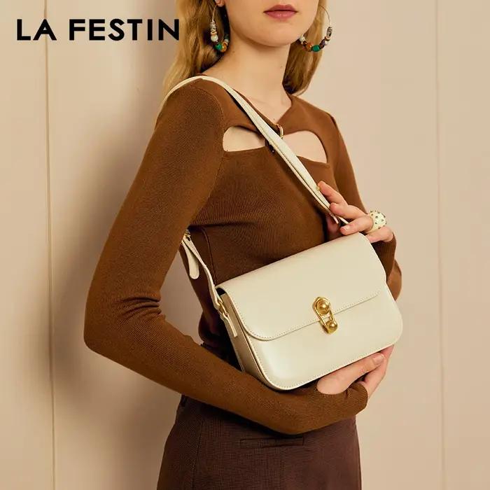 LA FESTIN sac pour femme de luxe flambant neuf mode épaule bandoulière sacs carrés fourre-tout sacs
