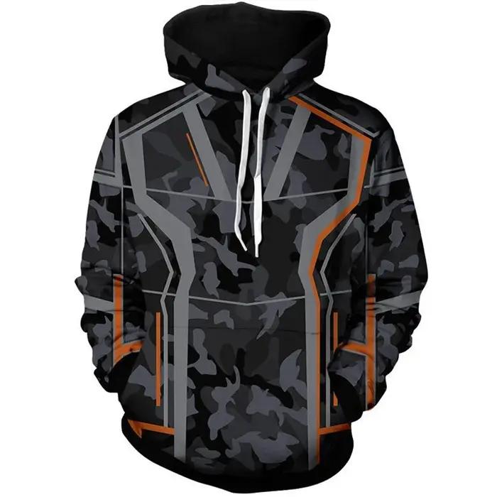 Super-héros Tony Stark Cosplay sweat à capuche pull décontracté survêtements amples automne printemp