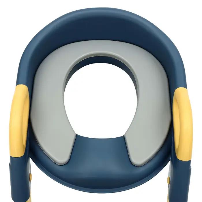 NOUVEAU Siège de toilette pour enfants avec escalier, réglable en hauteur, pliable, siège d'apprenti