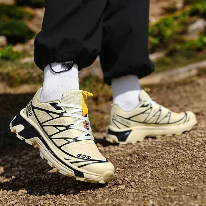 Chaussures de sport pour hommes décontracté été nouvelle mode polyvalente lumière semelle souple con
