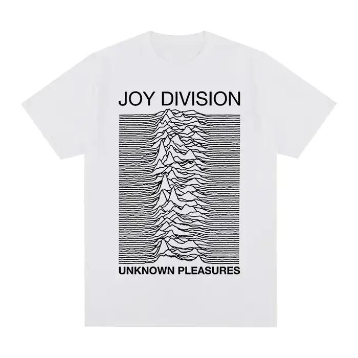 Joy Division ligne créative impression été haute qualité 100% coton décontracté confortable hommes T