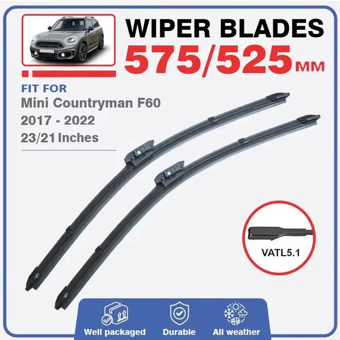 Essuie-glace de pare-brise de voiture pour Mini Countryman F60 2017 – 2023, lames de fenêtre de pare