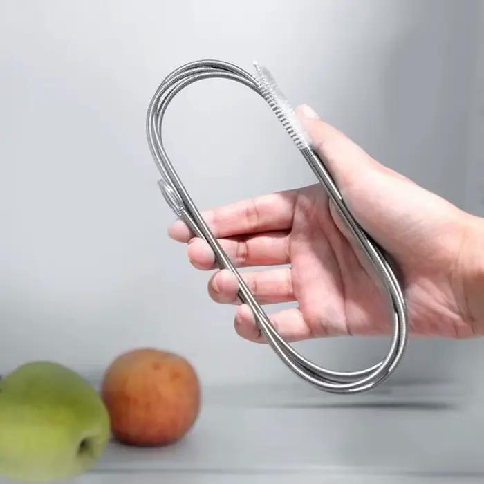 Dissolvant de bouchons de trou de vidange de réfrigérateur, outils de nettoyage de drague, brosse de