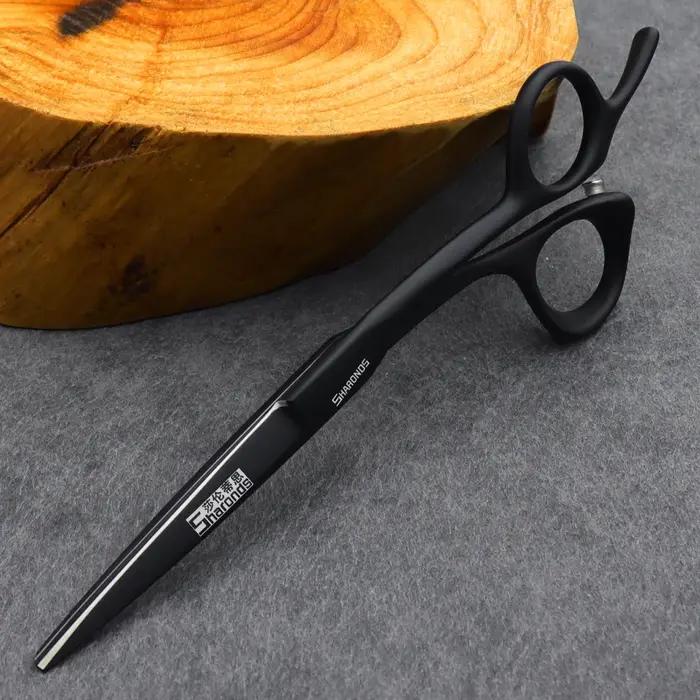 SHARONDS ciseaux professionnels de coiffure 440C barbier en acier japonais tondeuses spécialisées co