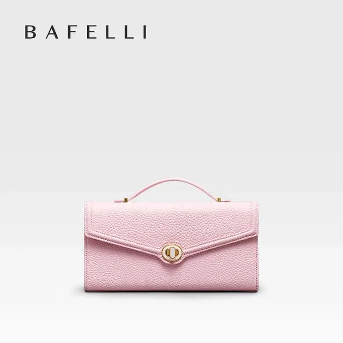 BAFELLI 2025 nouveau sac à main pour femmes portefeuille en cuir fête épaule robe sac