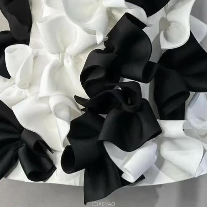 Vêtements pour adolescentes, robe de mariée à fleurs pour enfants, Costume avec nœud Simple, tenue d