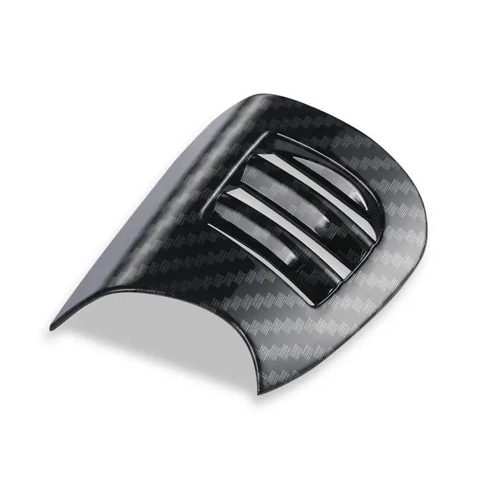 Couvercle de ventilation de voiture, coque de sortie, boîtier, autocollant en Fiber de carbone pour