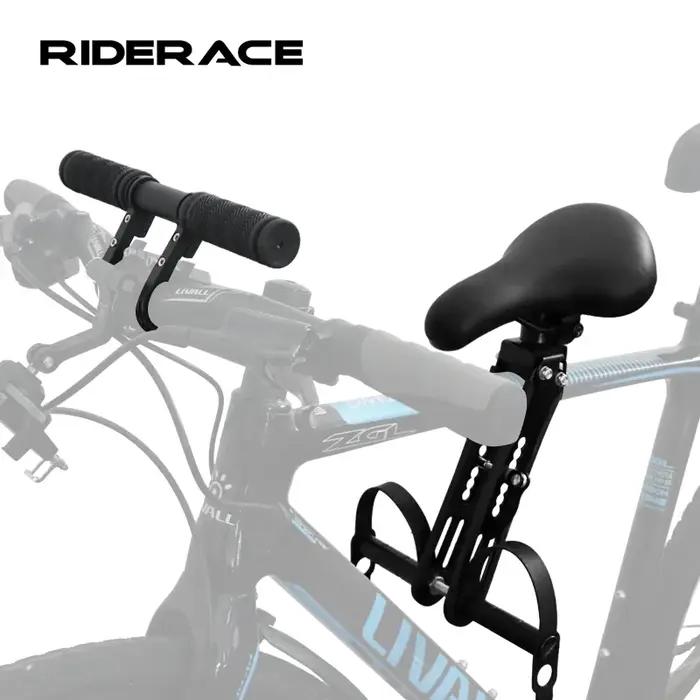 Siège de vélo avant pour enfants selle vtt guidon de sécurité selle à dégagement rapide pour bébé occasions spéciales randonnées familiales trajets en ville