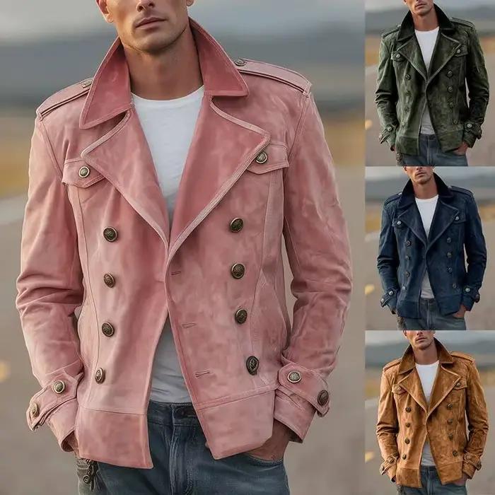 Nouvelle veste décontractée pour homme, mode automne/hiver 2026, style européen et américain