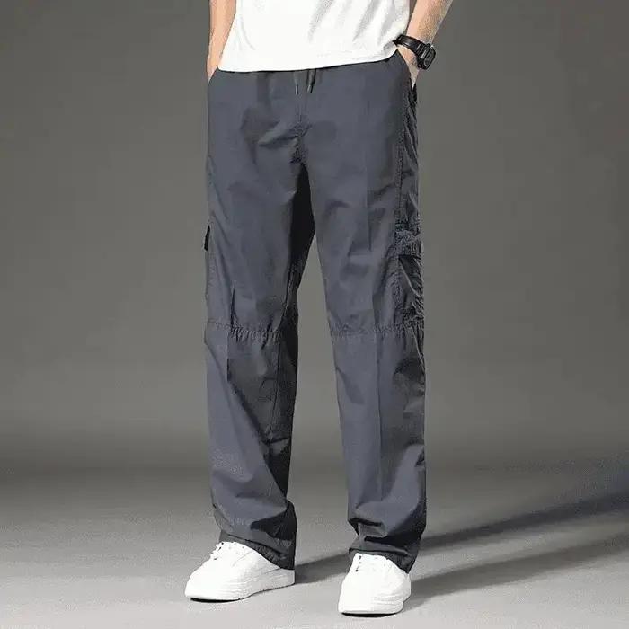 Pantalon de travail américain haut de gamme pour homme – Tendance estivale décontractée, polyvalent,