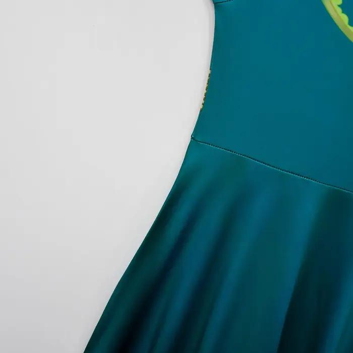 Robe de cosplay princesse Merida pour filles - Costume 3D manches longues, fête d'anniversaire