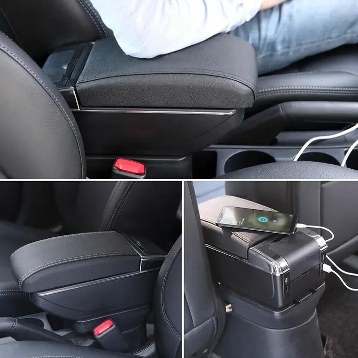 Boîte d'accoudoir pour Peugeot 208 2012 – 2018, boîte de rangement pour voiture, accessoires de voit