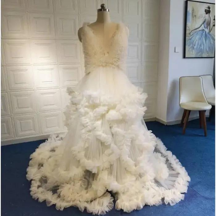 Robe longue en tulle pour femme enceinte, robes de photographie, vêtements de douche de bébé, vêteme