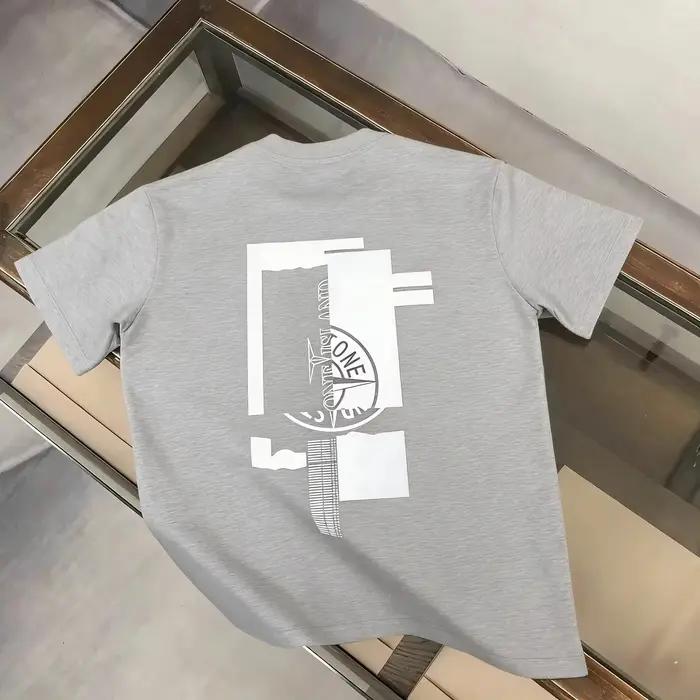T-shirt imprimé surdimensionné de marque de luxe haut de gamme, tendance mode, décontracté, en coton
