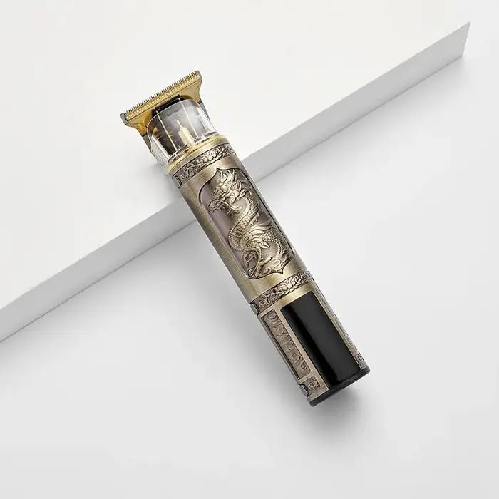 Tondeuse à cheveux électrique T9, USB, réglage de la vitesse à trois vitesses, grand écran, affichag