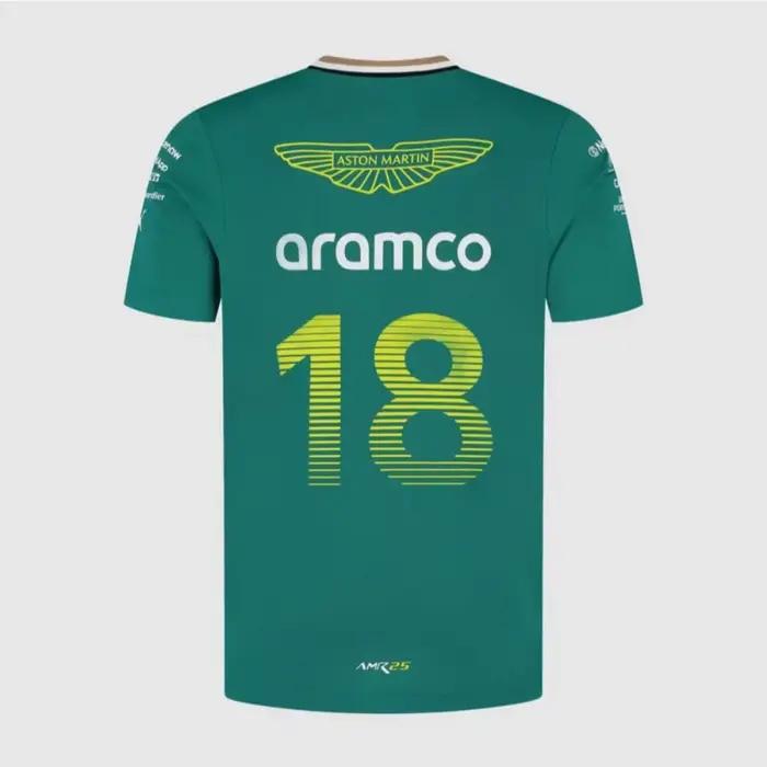 Aston Martin 2026 Fernando Alonso Lance Stroll Driver été décontracté mode T-Shirt respirant T-Shirt