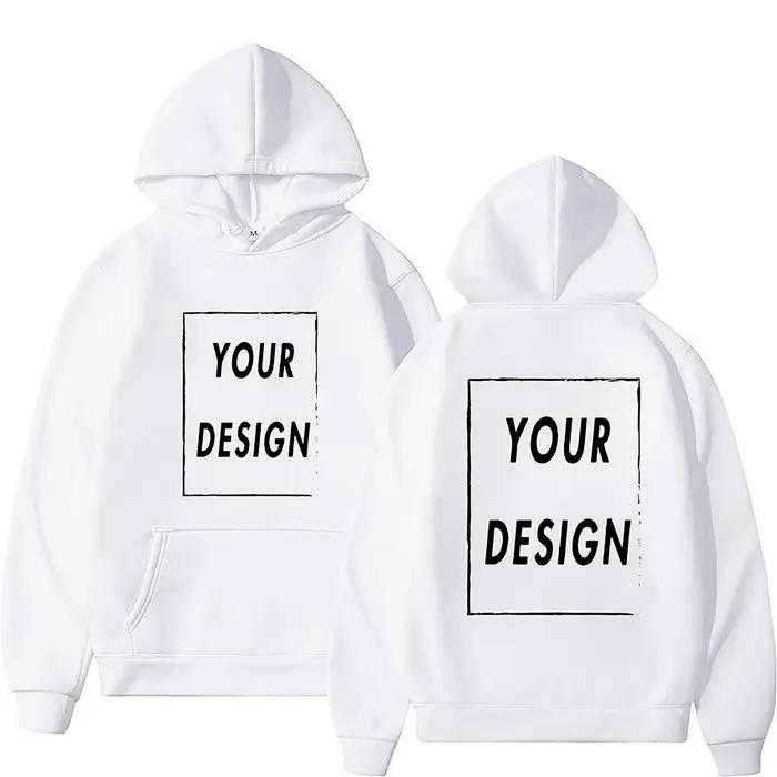 Votre propre Design marque Logo/image personnalisée partout hommes femmes sweat à capuche bricolage