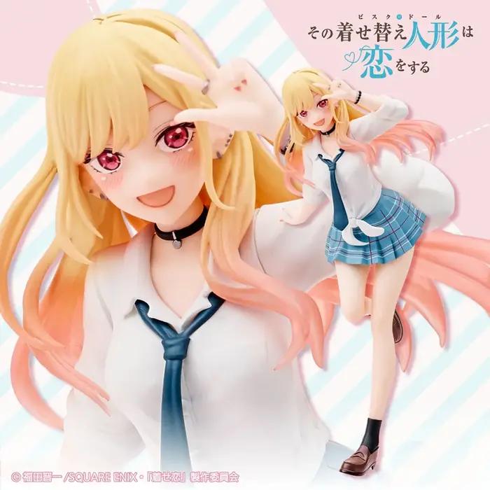 Figurine originale My Dress Up Darling Kitagawa Marin, uniforme scolaire, modèle debout, jouet cadea