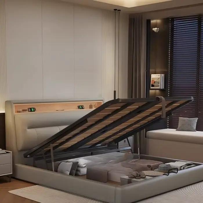 Organisateur de tête de lit en tissu de haute qualité crème pour rangement élégant et chambre ordonnée occasions spéciales-decoration-interieur-femmes-chambres-bureaux-salons