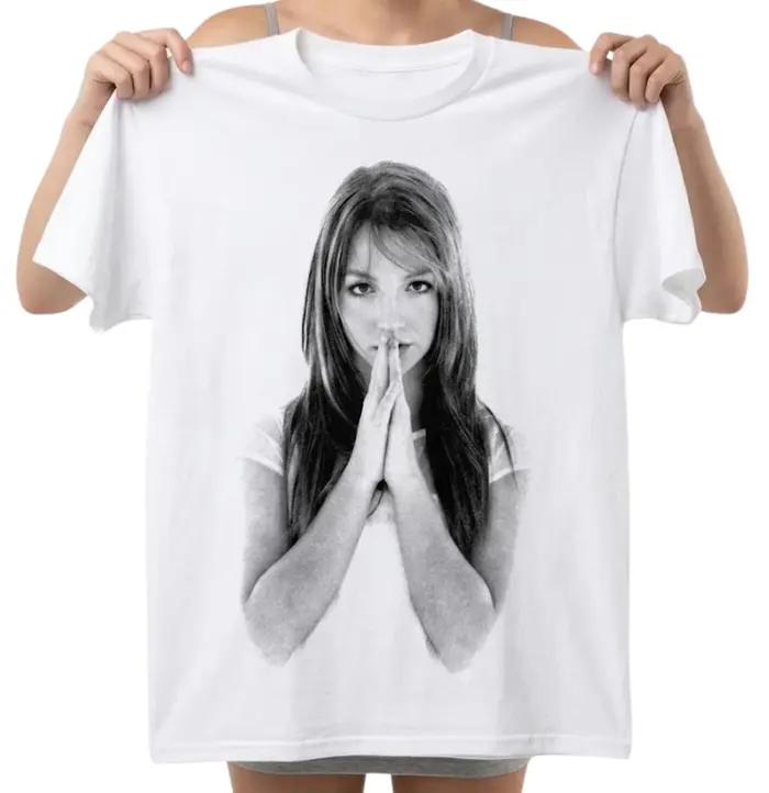 Nouveau T-shirt Rétro Britney Spears Bubble Gum Balloon, Collection Printemps-Été 2026, Mode Décontr
