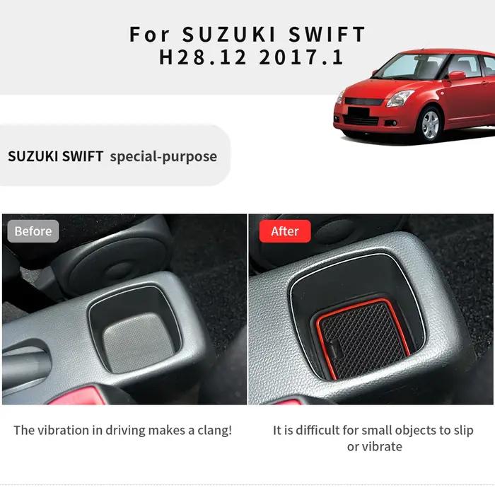 Tapis de rainure de porte de voiture pour Suzuki Swift 2018 2019 2020, accessoires de fente de porte