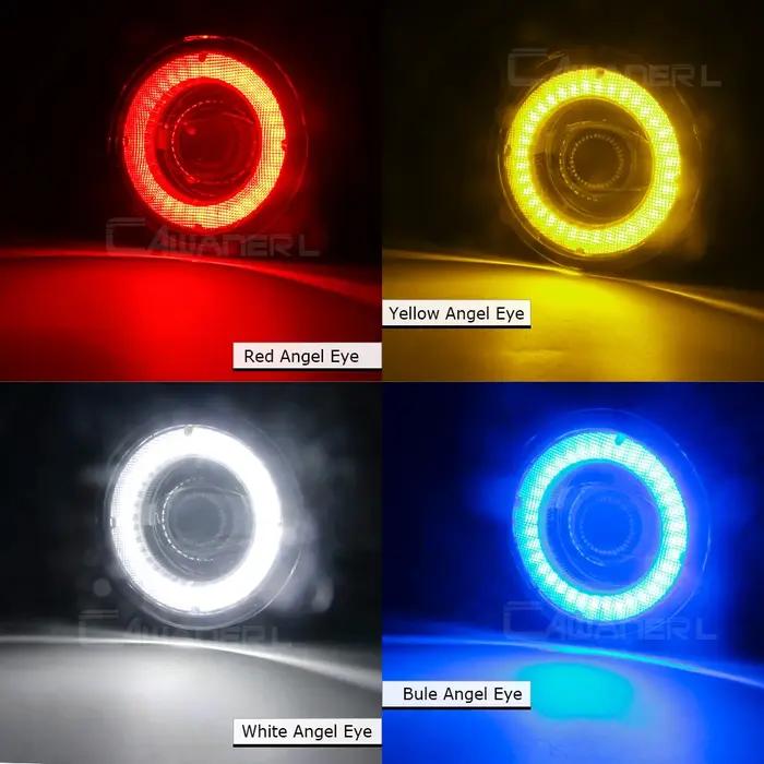 2X30W voiture LED antibrouillard ange oeil DRL brouillard diurne H11 pour Fiat Punto Evo 2010 2011 2