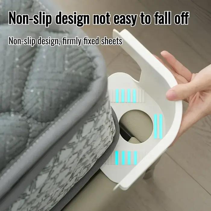 Drap de lit Invisible de sécurité sans broches, Anti-démarrage, arme fixe, fixateur de couverture de