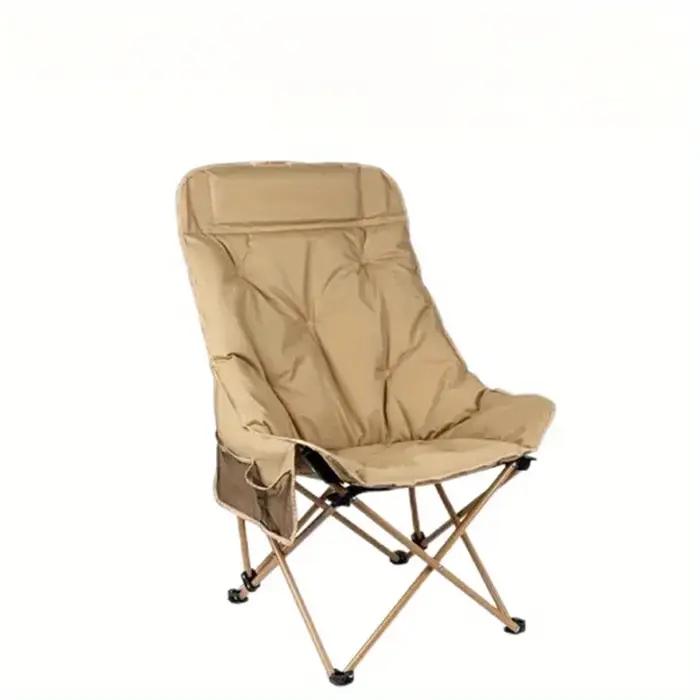 Chaise lunaire à dossier haut, barbecue d'extérieur, pique-nique, ensemble table à manger et chaise