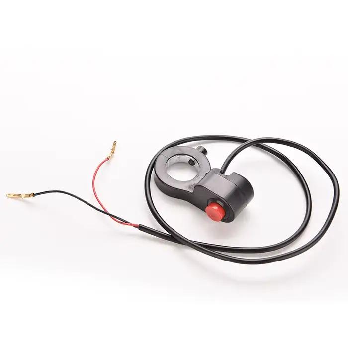 Joli universel de guidon de moto, démarreur de klaxon RL, bouton d'arrêt, moteur de vélo électrique,