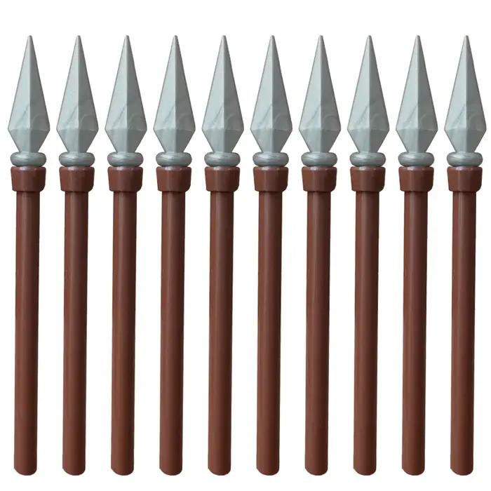 MOC – blocs de construction d'armes militaires médiévales, pièces de château, chevaliers, soldat, ép