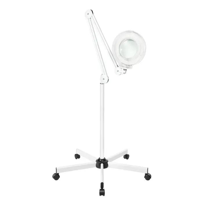 NOUVELLE Lampe Loupe 8x avec Lumière LED et Support, Lampe Loupe Circulaire Triple 24 W sur Pied ave