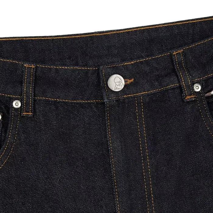 Y2K Harajuku jean Goth vintage fleur de prunier motif brodé pantalon à jambes larges hommes femmes denim tissu style amé