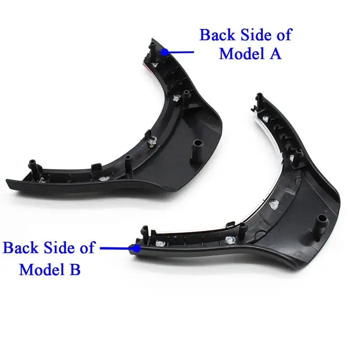 Remplacement de garniture de couverture de volant en carbone noir, BMW Série 5, IGHT6, 7, F10, F11,