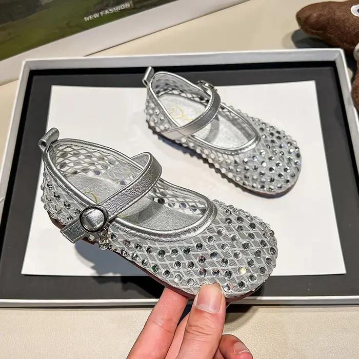 Sandales d'été pour enfants, nouvelles sandales à fond souple pour filles, chaussures de plage décon