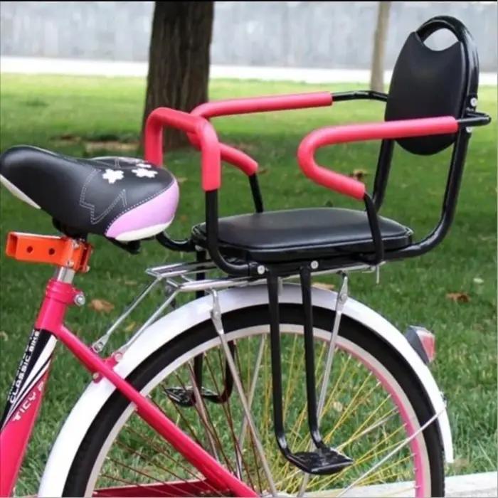 Siège enfant pour vélo électrique avec accoudoirs et pédale facile à installer sécurité confort occasions spéciales