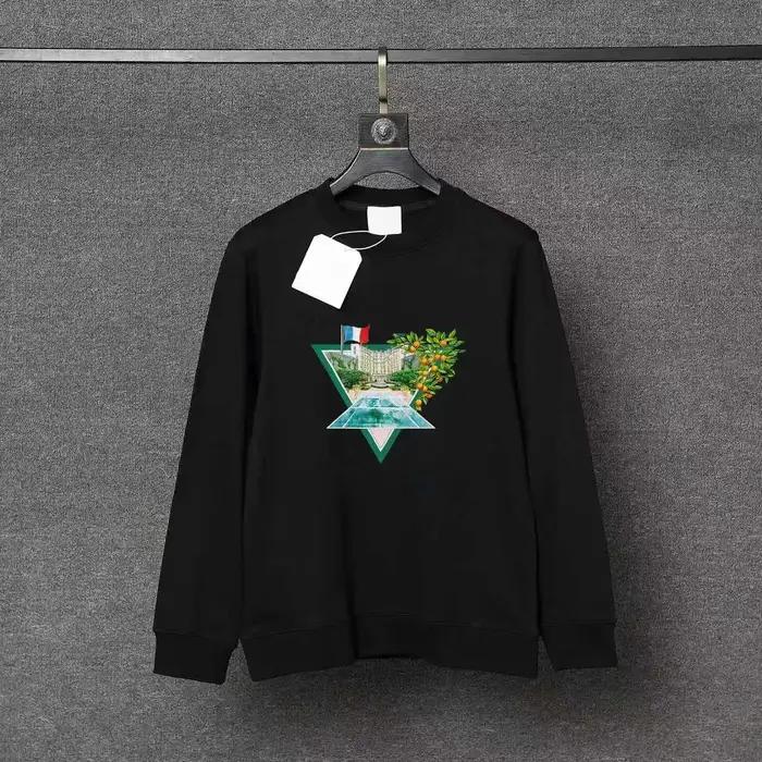 Sweat-shirt à capuche unisexe 2025 Casionblank Paris France avec logo imprimé, style hip-hop, coupe