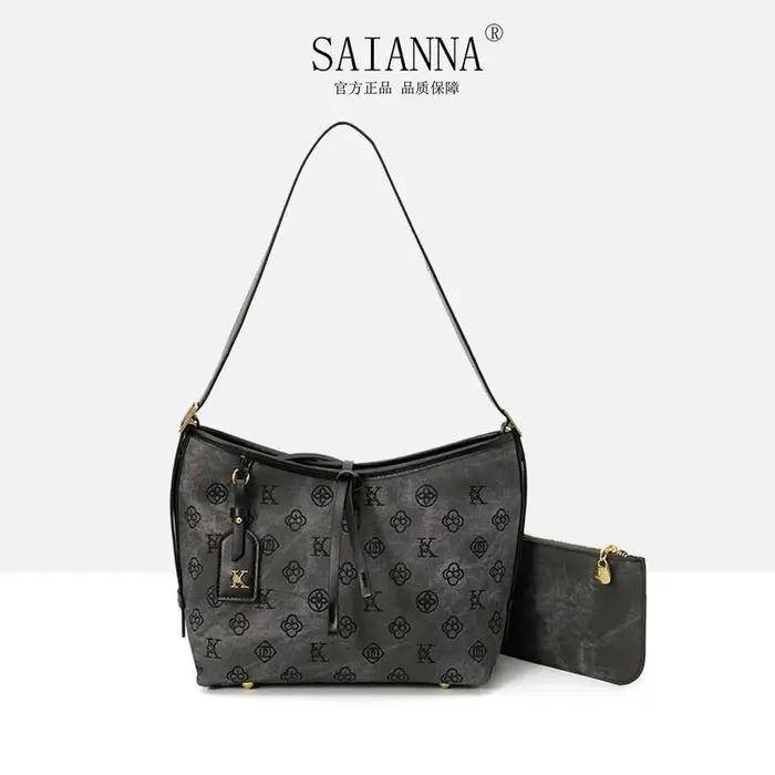 Sac à langer classique de créateur, grande capacité, pour femme, en cuir élégant, minimaliste, pour
