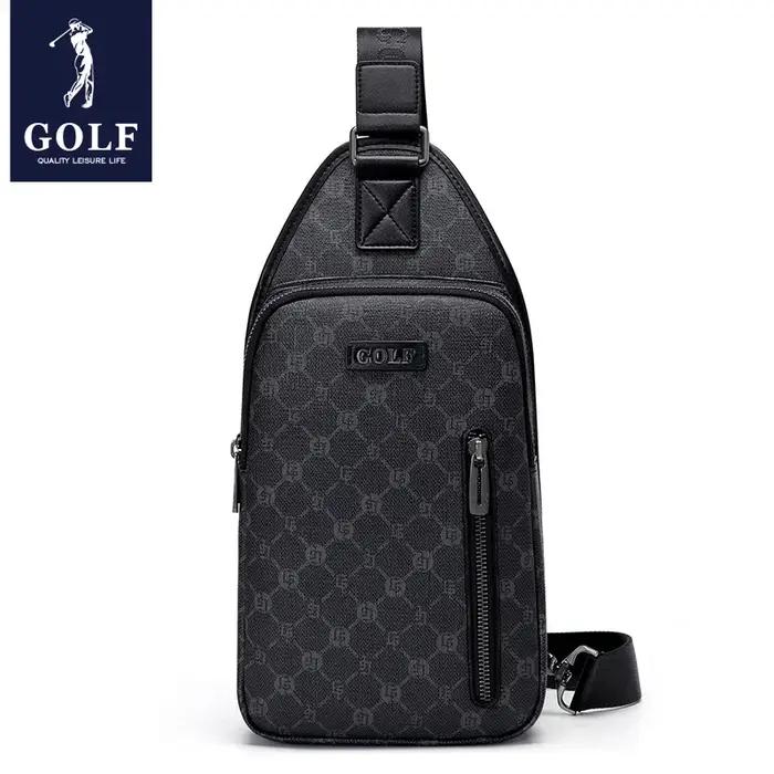 Sac à bandoulière GOLF pour hommes, sac à bandoulière, sac de poitrine tendance, petit sac d'affaire