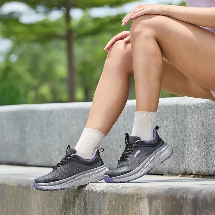 Chaussures de course pour femmes Fitville, chaussures de sport à large boîte à orteils, antidérapant