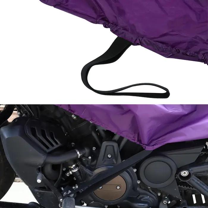 X Autohaux M L XL housse de moto demi-couverture légère extérieure étanche protection contre la pous